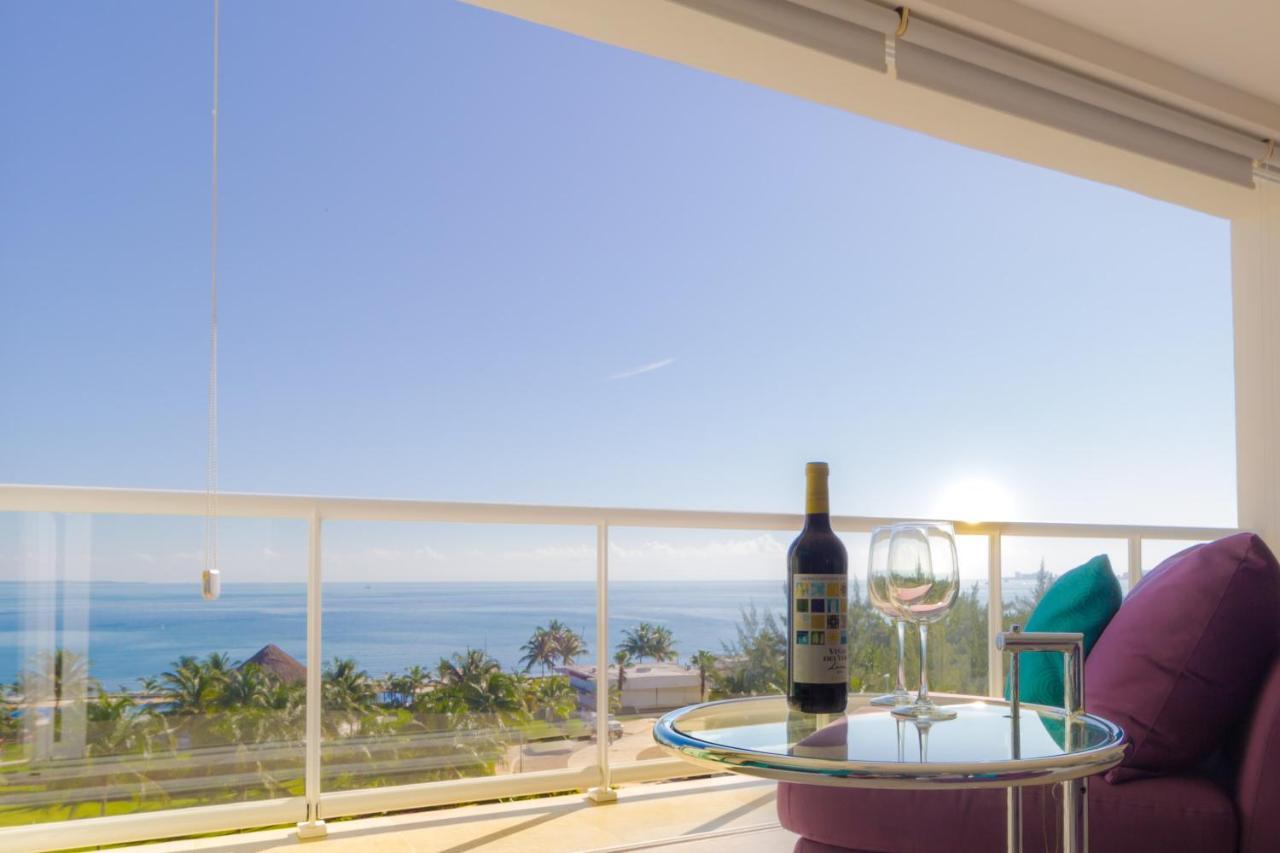 Tu Hogar Frente Al Mar Caribe, Vive Cancún Exterior foto
